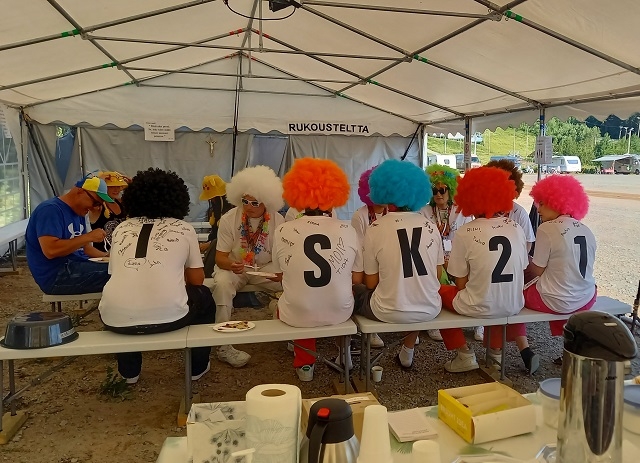 Sanan Teltta Iskelmä-festivaaleilla